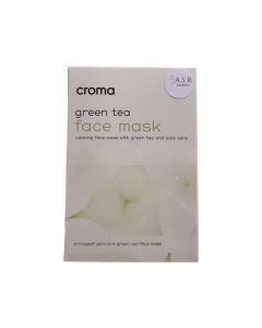 Croma Green Tea Face Mask-Pack of 8